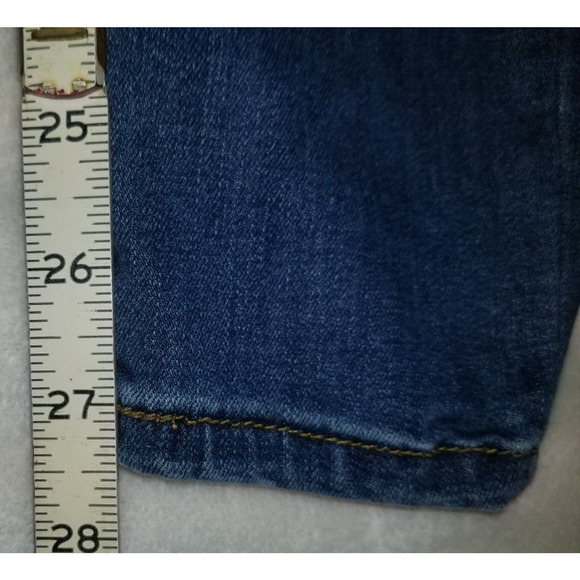 Judy Blue Skinny Fit Jeans 5/27 Distressed Animal Print Mid Rise Stretchy Denim - Picture 9 of 11